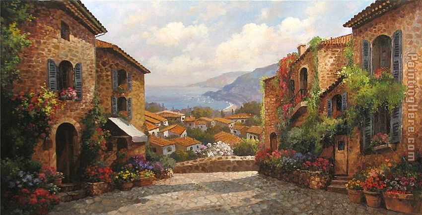 Unknown Artist Town by Paul Guy Gantner